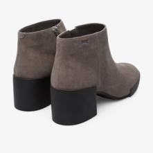 Camper Lotta Ankle Boots Grey - Womens Singapore VNVCWU-062